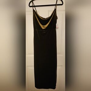 Taylor Ankle length olive Taylor dress